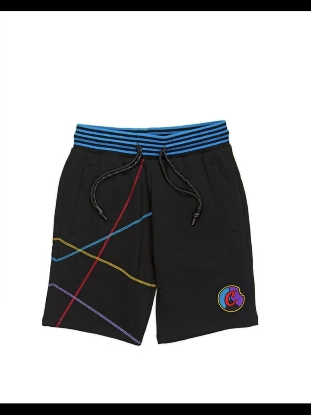 Cookies SF Show And Prove Fleece Shorts Black Multi Size Small
